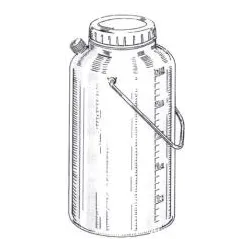 Polystyr.kontajner 2500ml