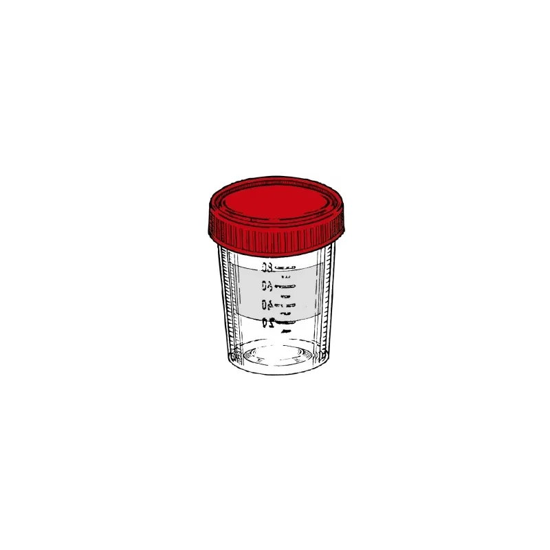 Kontajner sterilný 120 ml pre odber moču a spúta