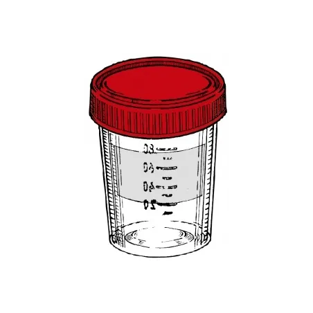 Kontajner sterilný 120 ml pre odber moču a spúta