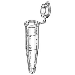 Eppendorfka 0,75 ml s vrchnákom