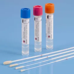 ESwab, súprava FLOCKED SWAB minitip+Amiesovo médium 1 ml