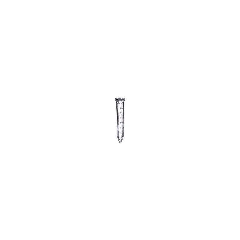 Skúmavka polystyrénová kónická s kalibráciou 2, 4, 6, 8, 10, 12 ml