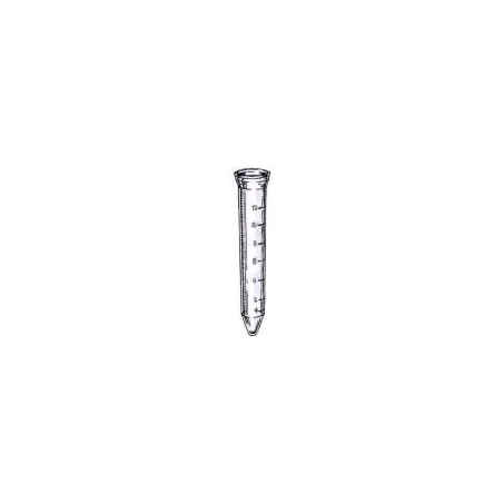 Skúmavka polystyrénová kónická s kalibráciou 2, 4, 6, 8, 10, 12 ml