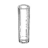 Nádobka pre analyzátor Fibrintiner, polystyrénová kónická, objem 1,5 ml